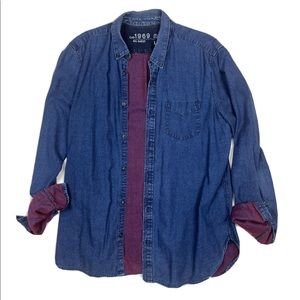 Gap Long Sleeve Shirt Men’s Large